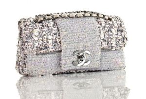 Chanel Tweed Classic Fantasy Flap Bag Rare - silver white.jpg